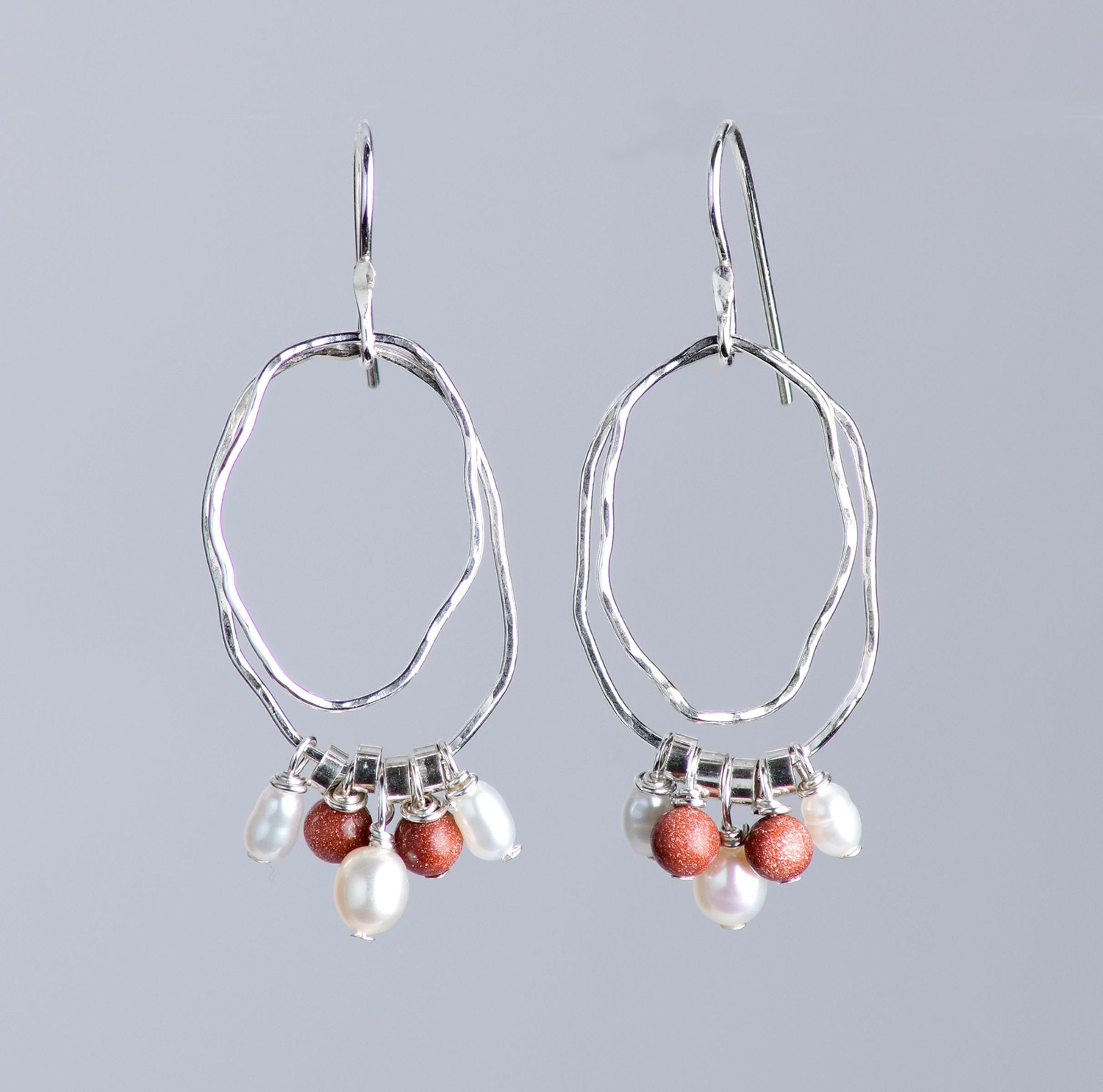 Autumn Oval Earrings