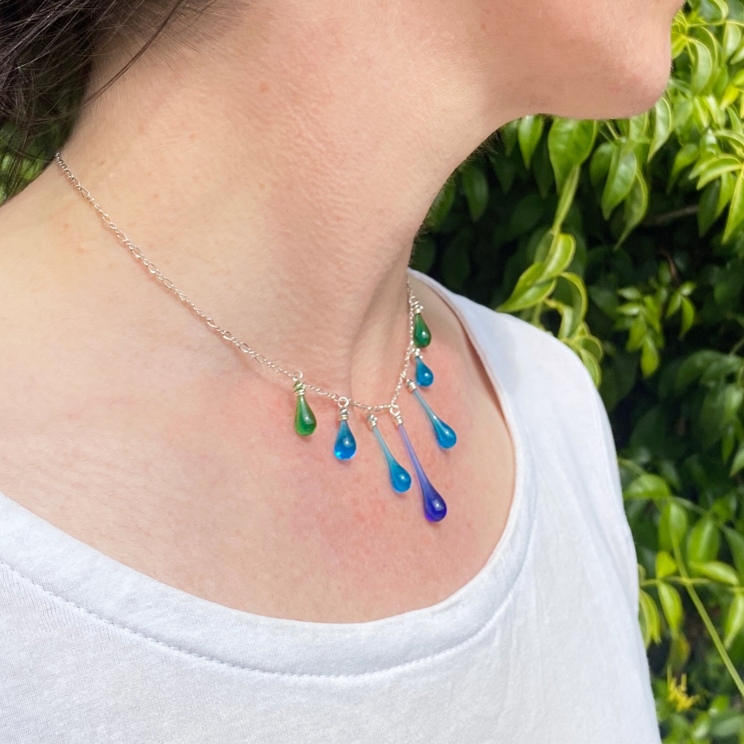 Rainforest, worn at 14.5"