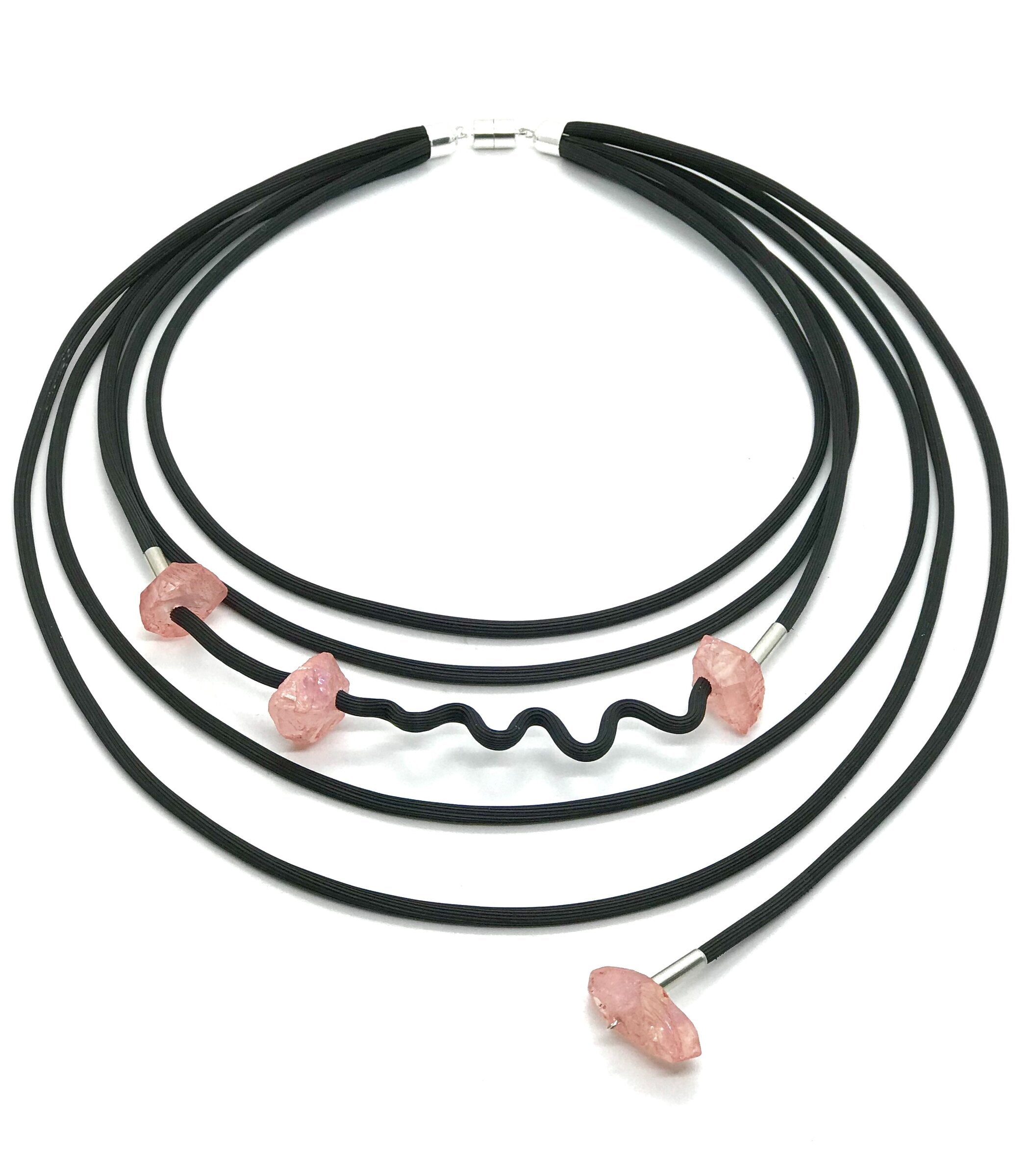Pink Crystal Necklace