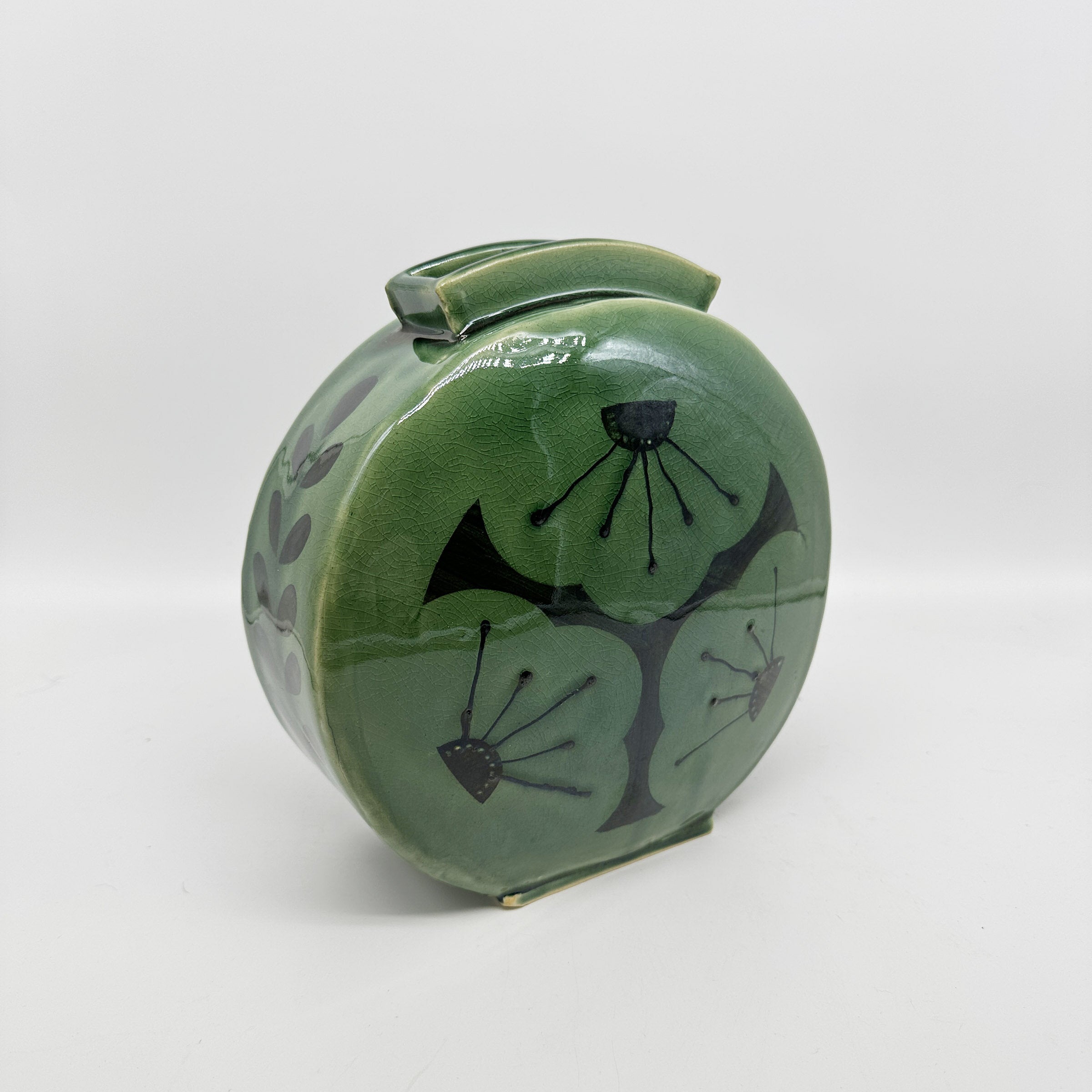 Floral Canteen Vase