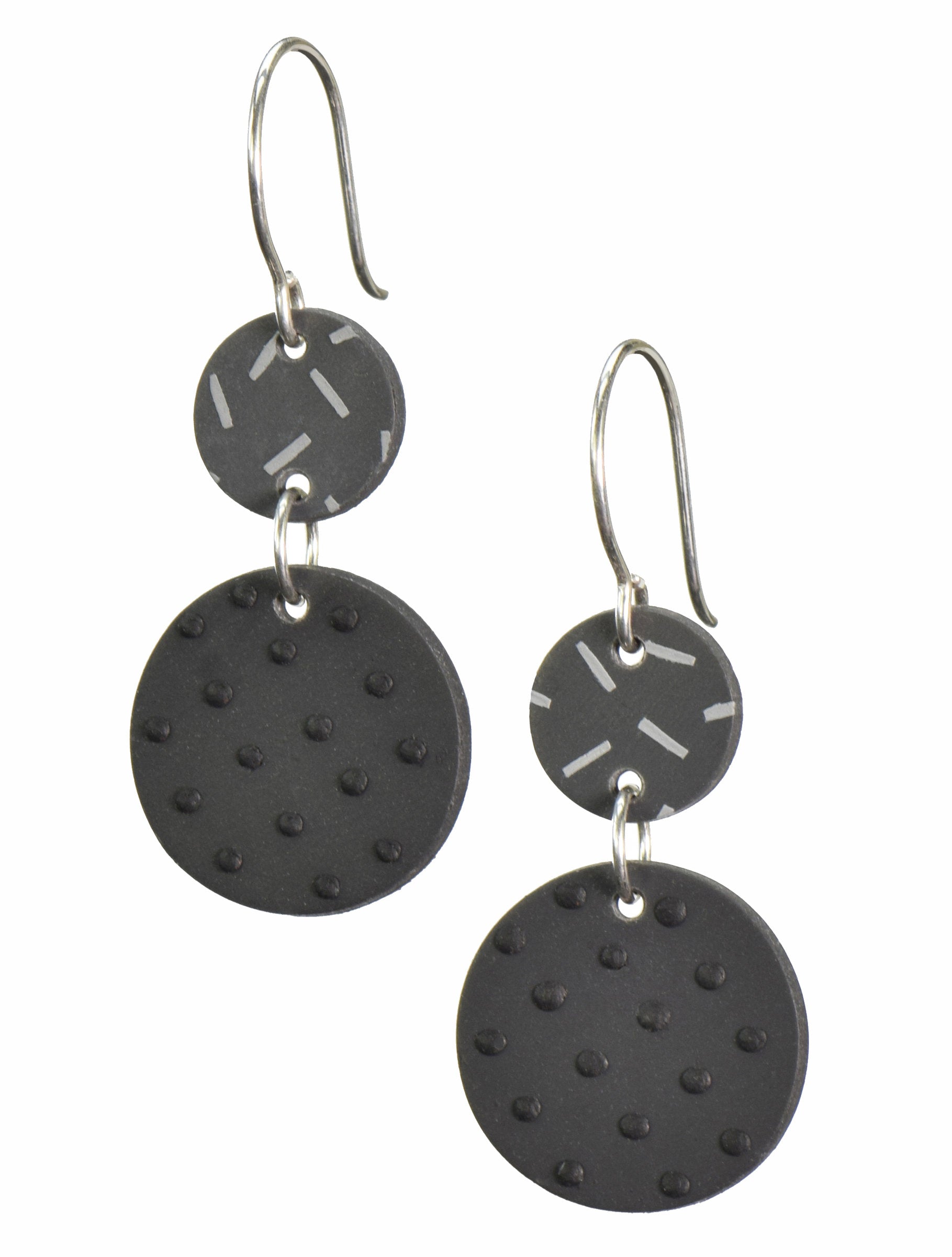 Black with dots