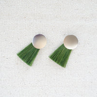 Green Indigo with Sterling Silver