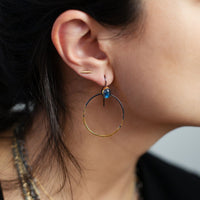 Rim Hoop Earrings