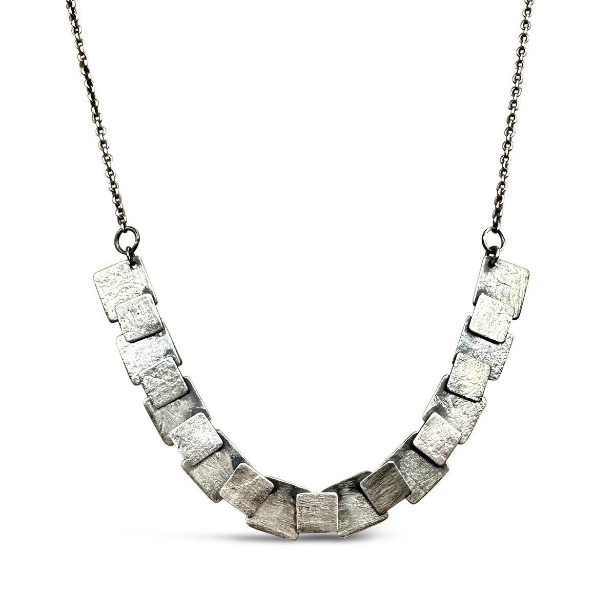 Petite Square Pivot Necklace