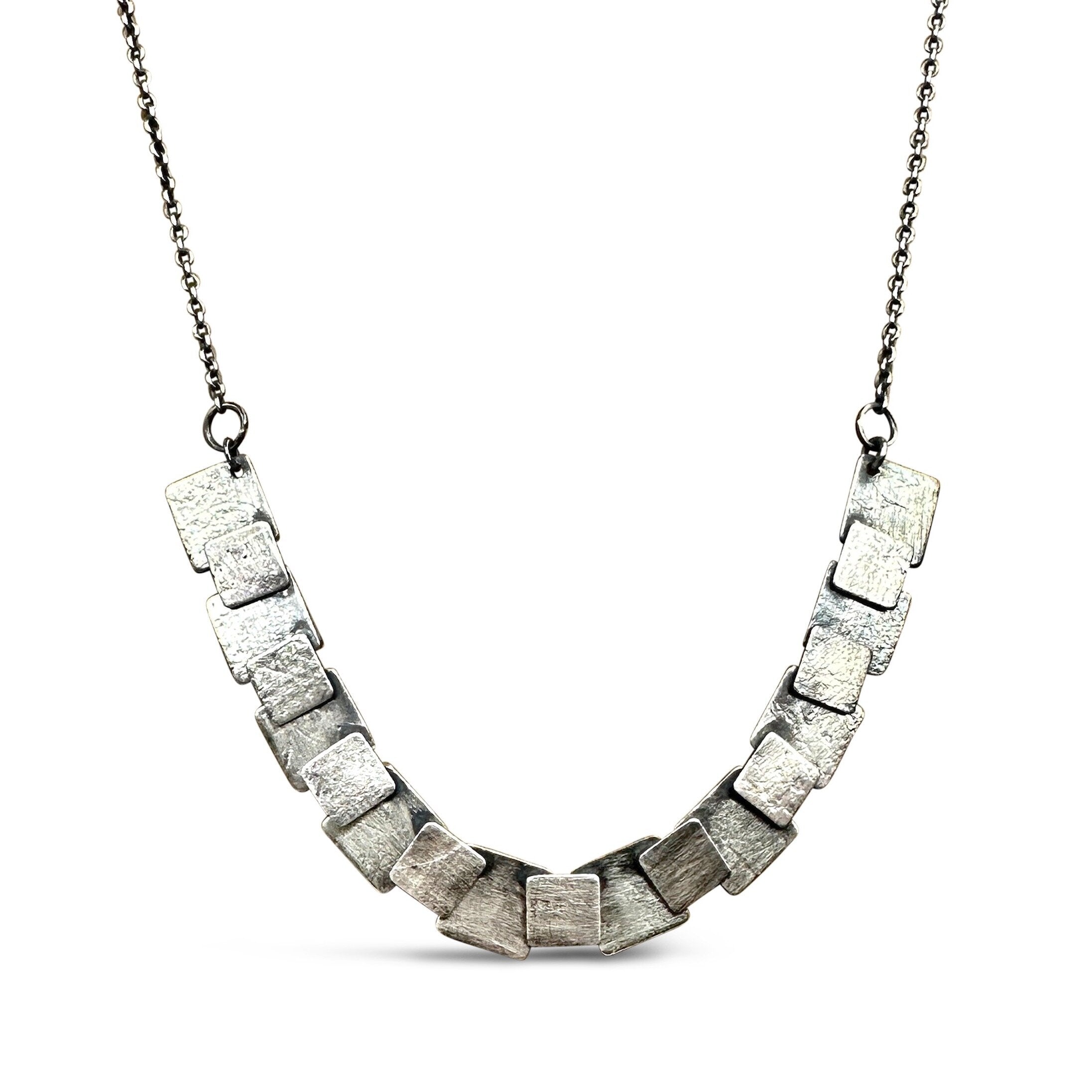 Petite Square Pivot Necklace