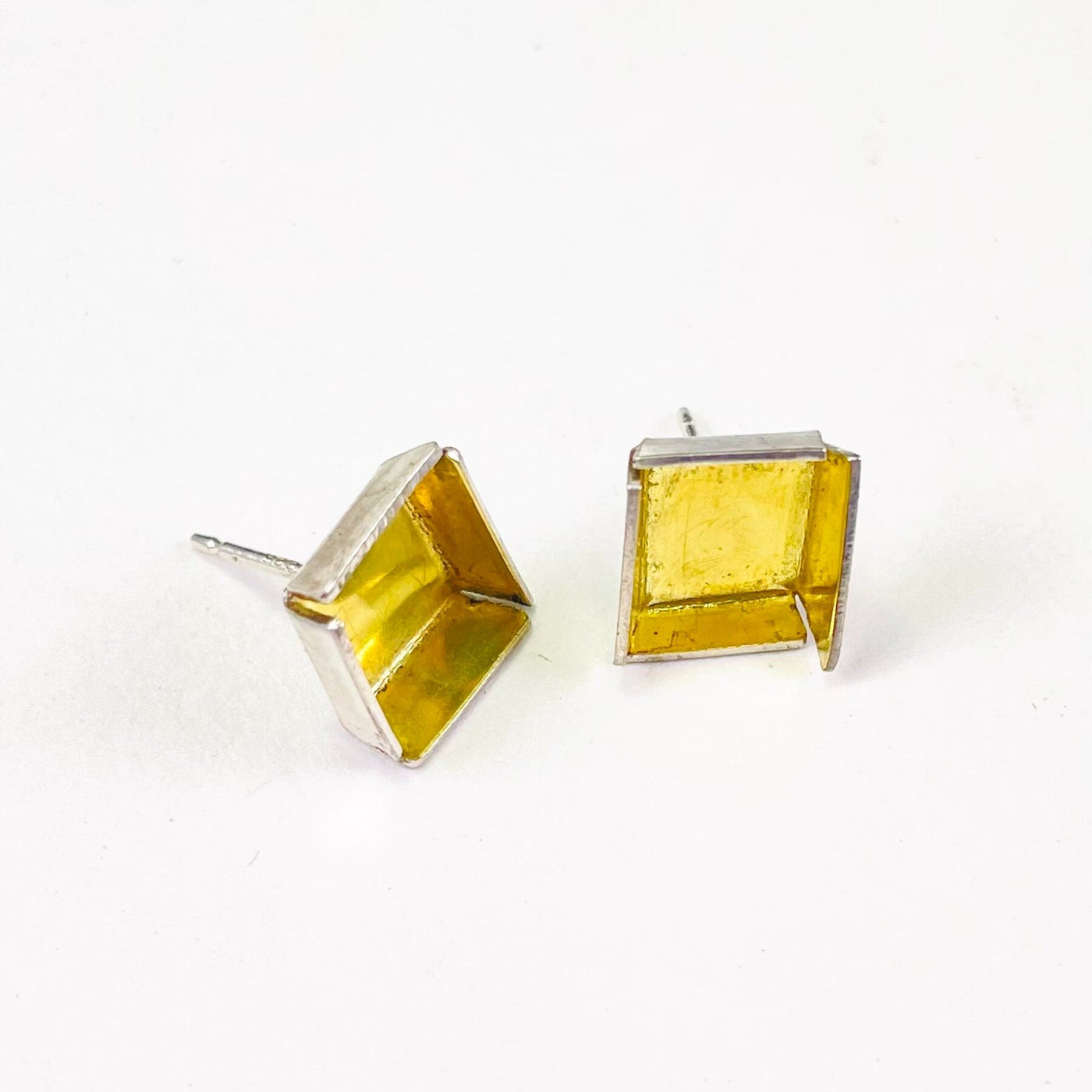 Gold Box Earrings