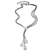 Three-Drop Pearl Necklace