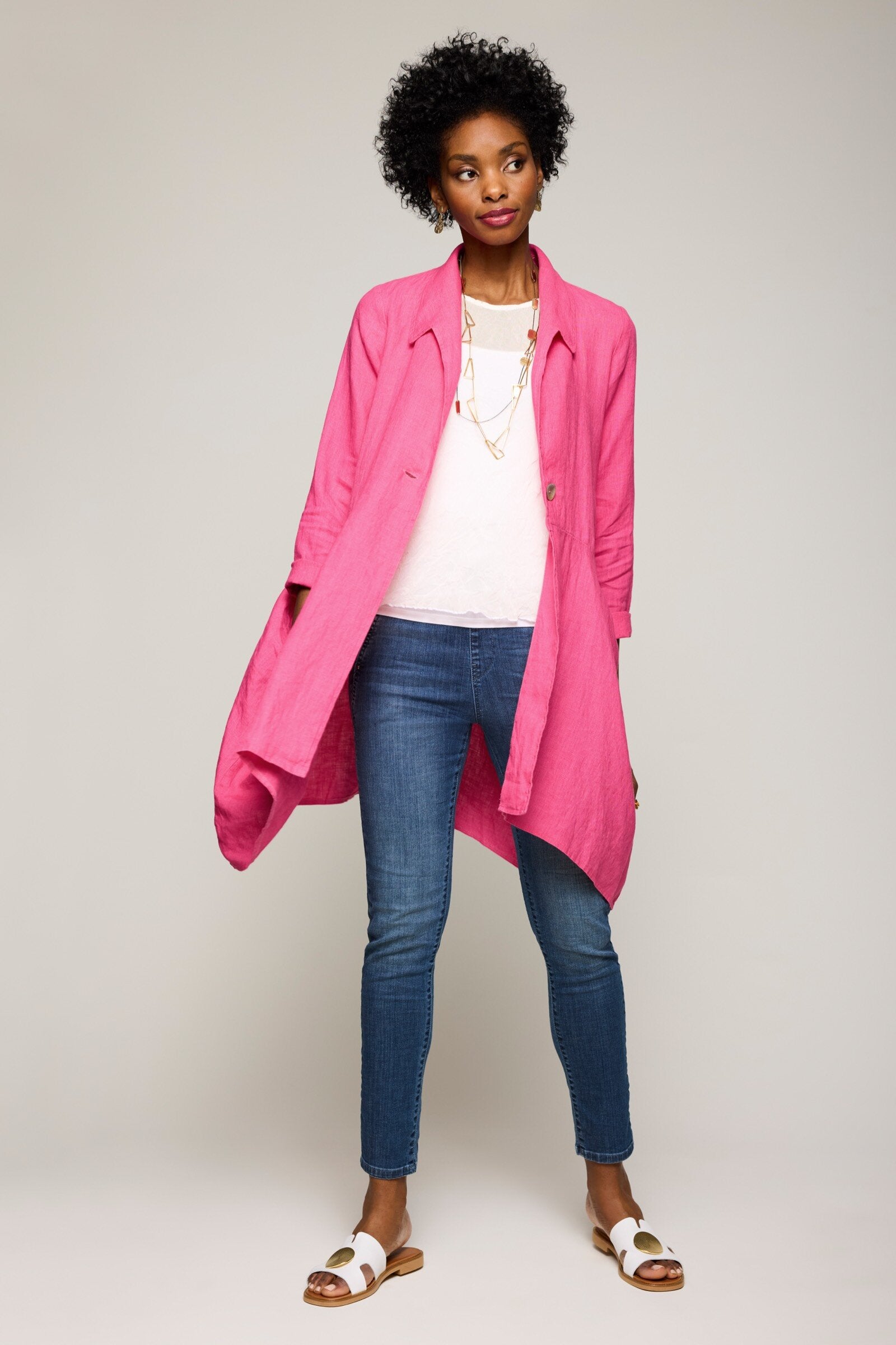 Linen Bubble Jacket