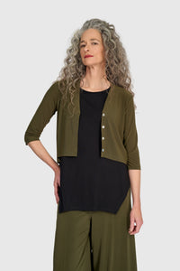 Essential Slinky Cropped Cardigan
