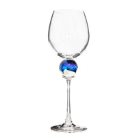 Peacock Decanter and Wine Glass Set