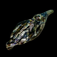 Enameled Ravin Talisman Statement Ring