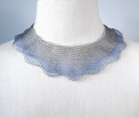 Delicate Wire Knit Collar