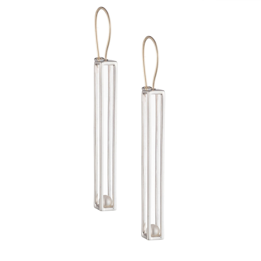 Long Cage Earrings
