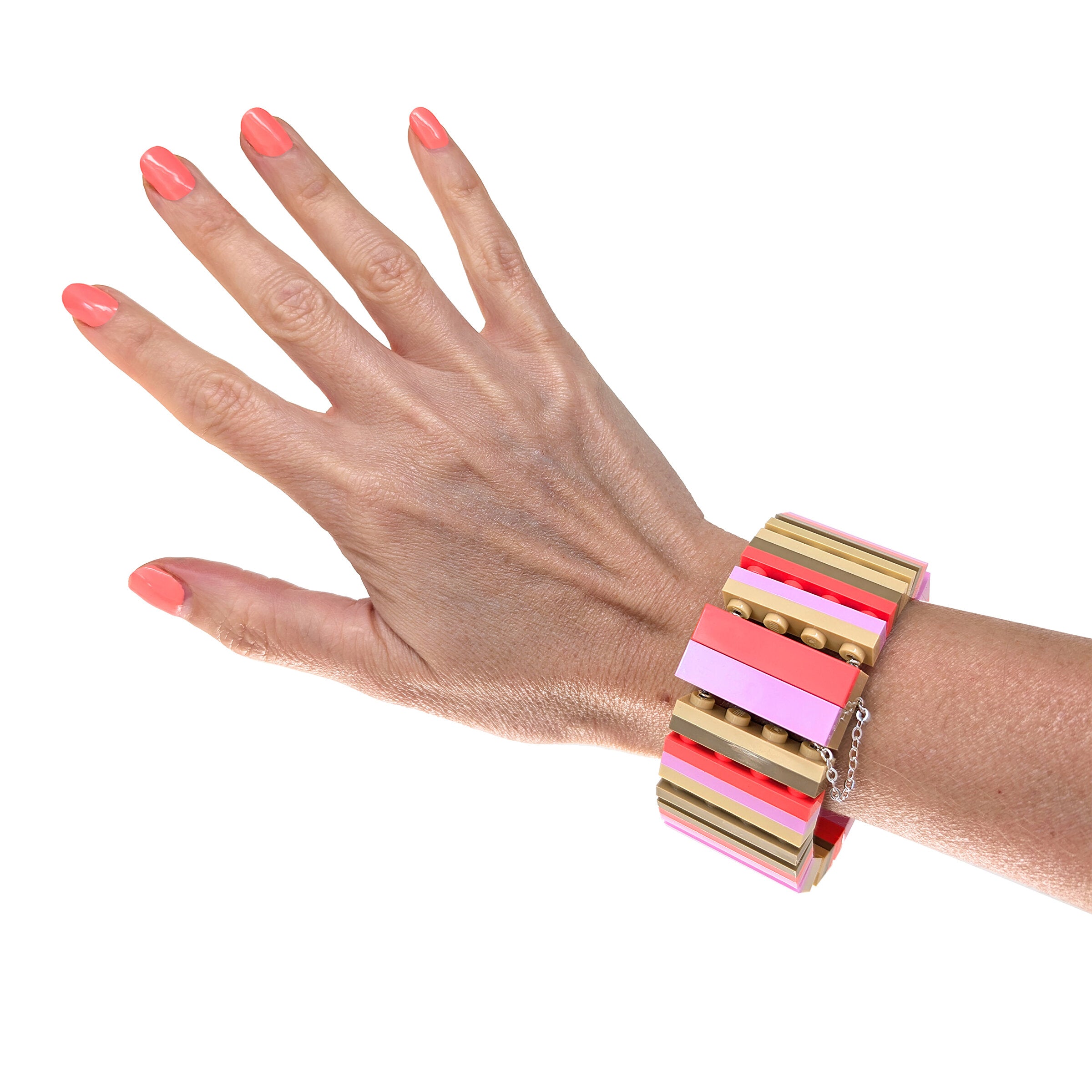 Persimmon Blossom 1x4 Magnetic Bracelet | Photo by emiko oye