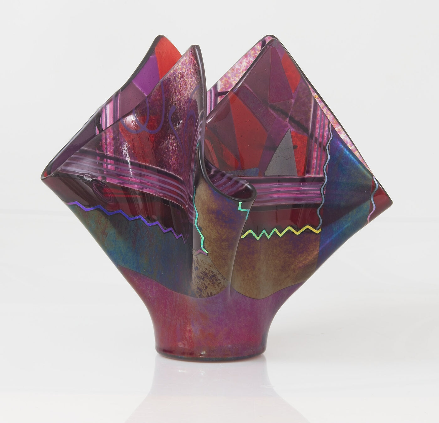 Purple Sunset Vessel II
