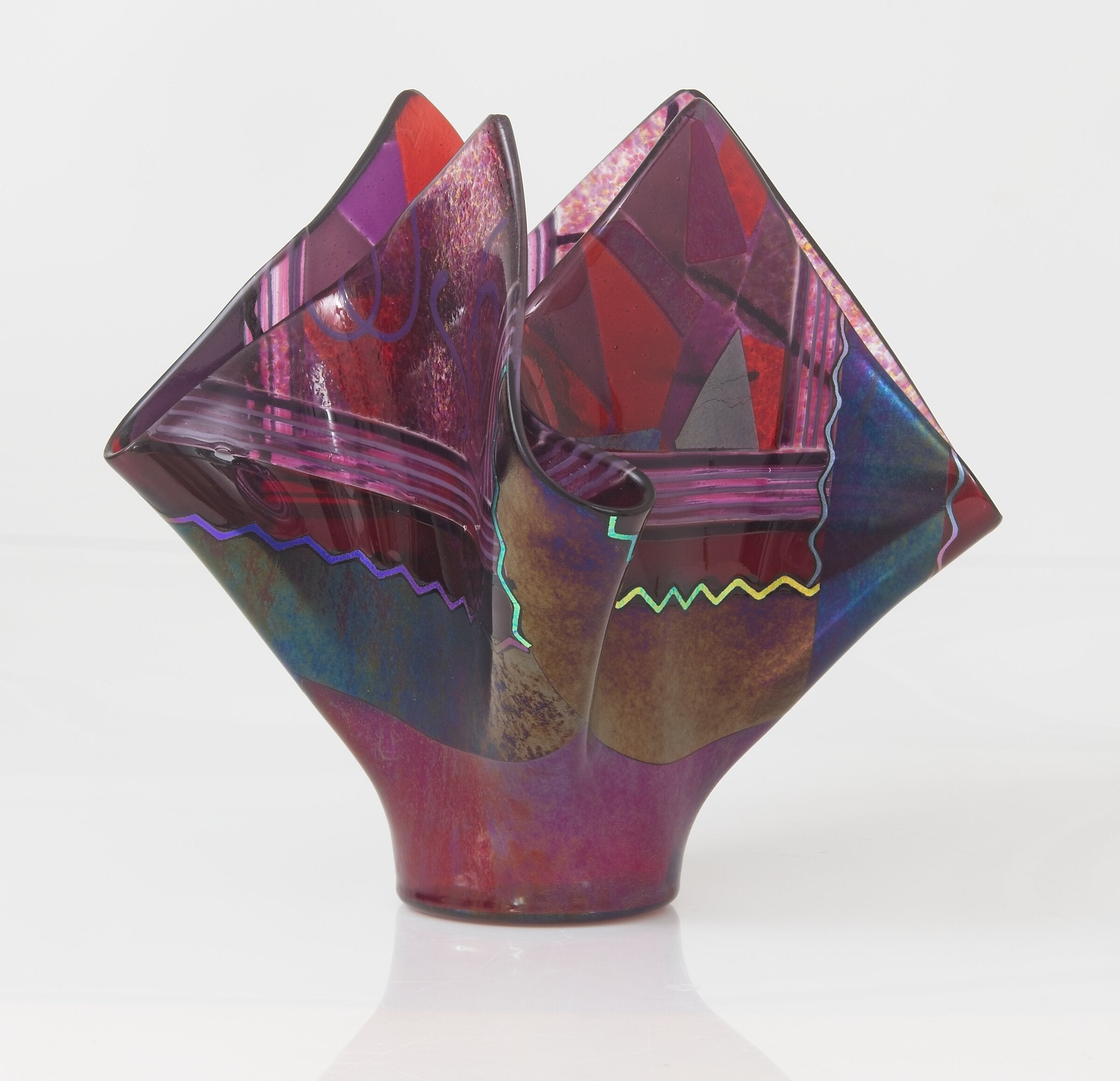 Purple Sunset Vessel II