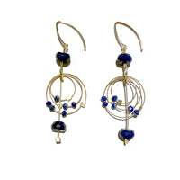 Lapis & Gold Cable