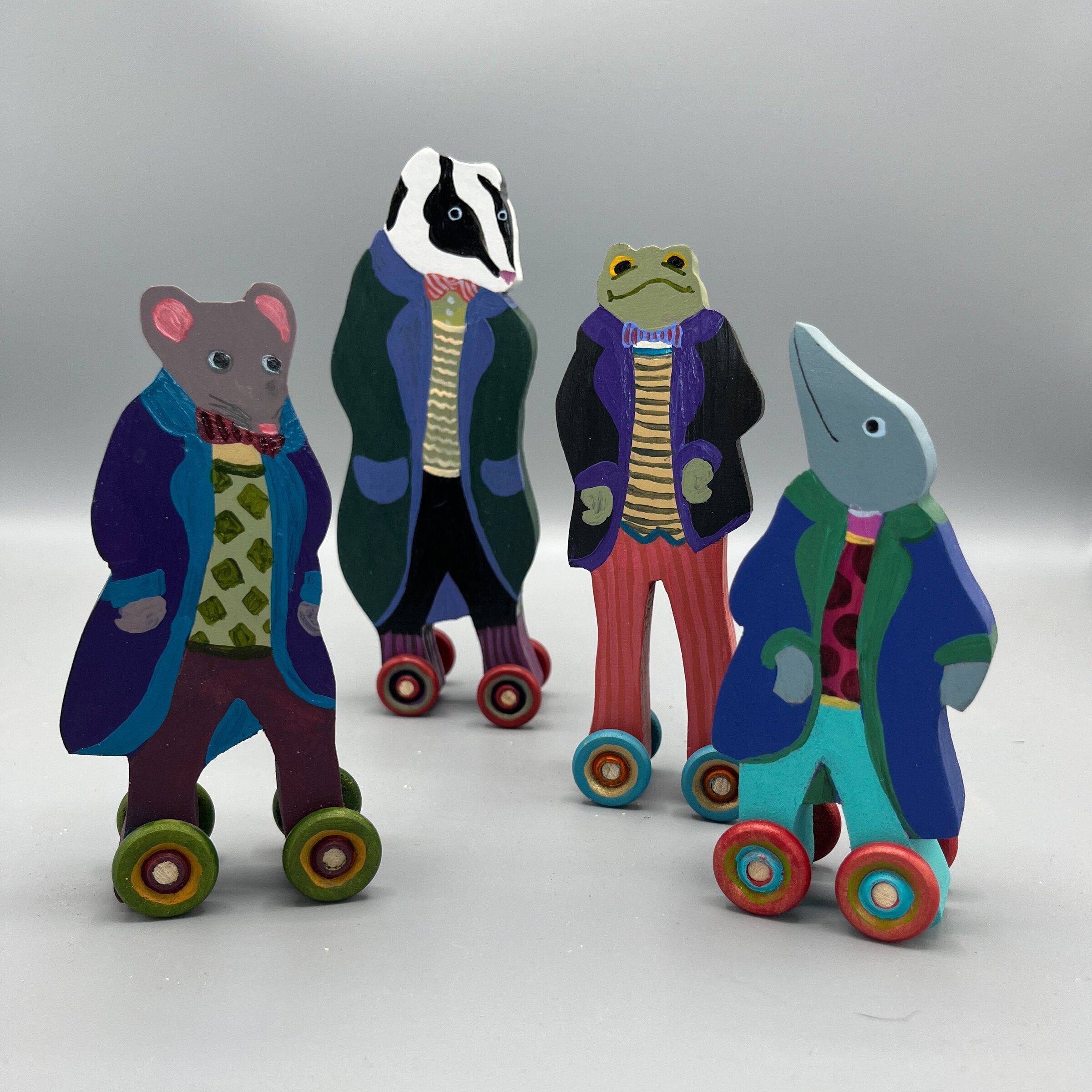 Badger, Toad, Ratty, and Mole