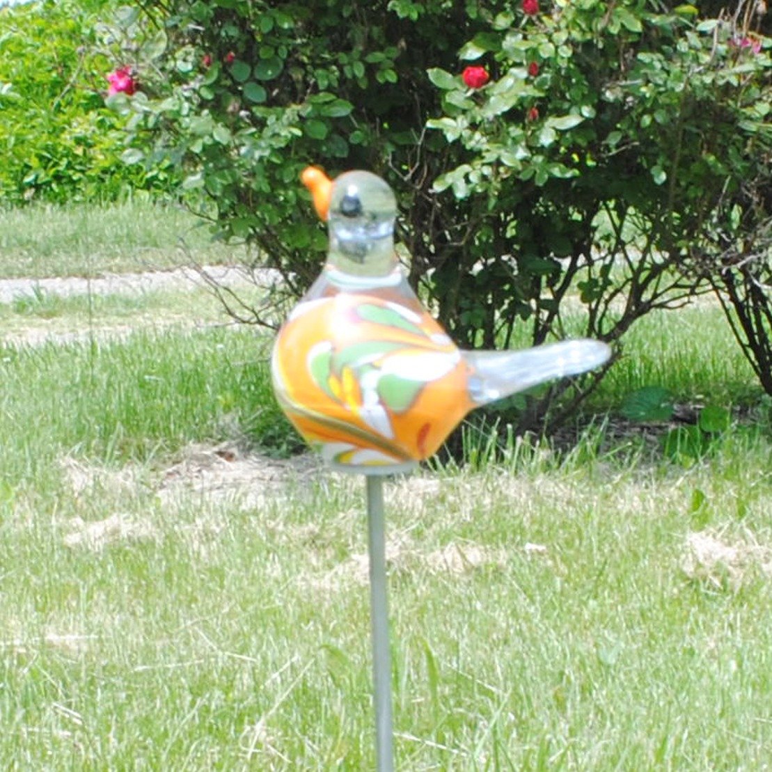 Chickadee Garden Sculpture