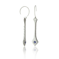 Dune Sterling Silver Drop Earrings