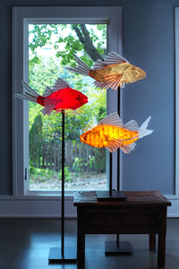 Topaz Koi Lamp