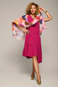 Printed Linen Scarf