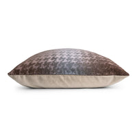 Houndstooth Woven Jacquard Pillow
