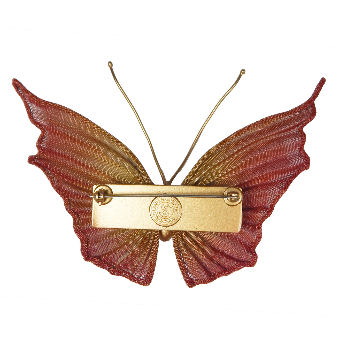 Gold, Nectarine & Red Coral