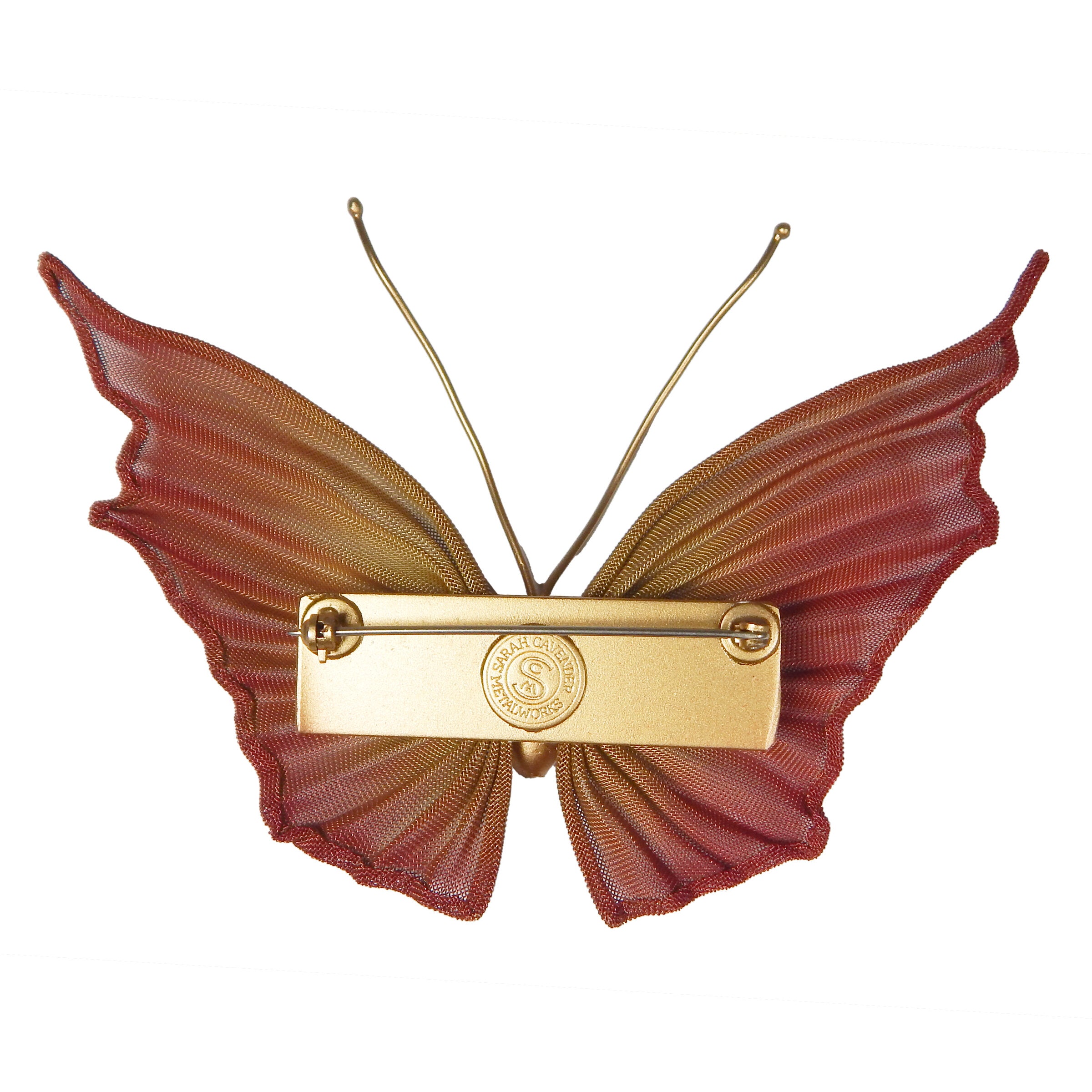 Gold, Nectarine & Red Coral