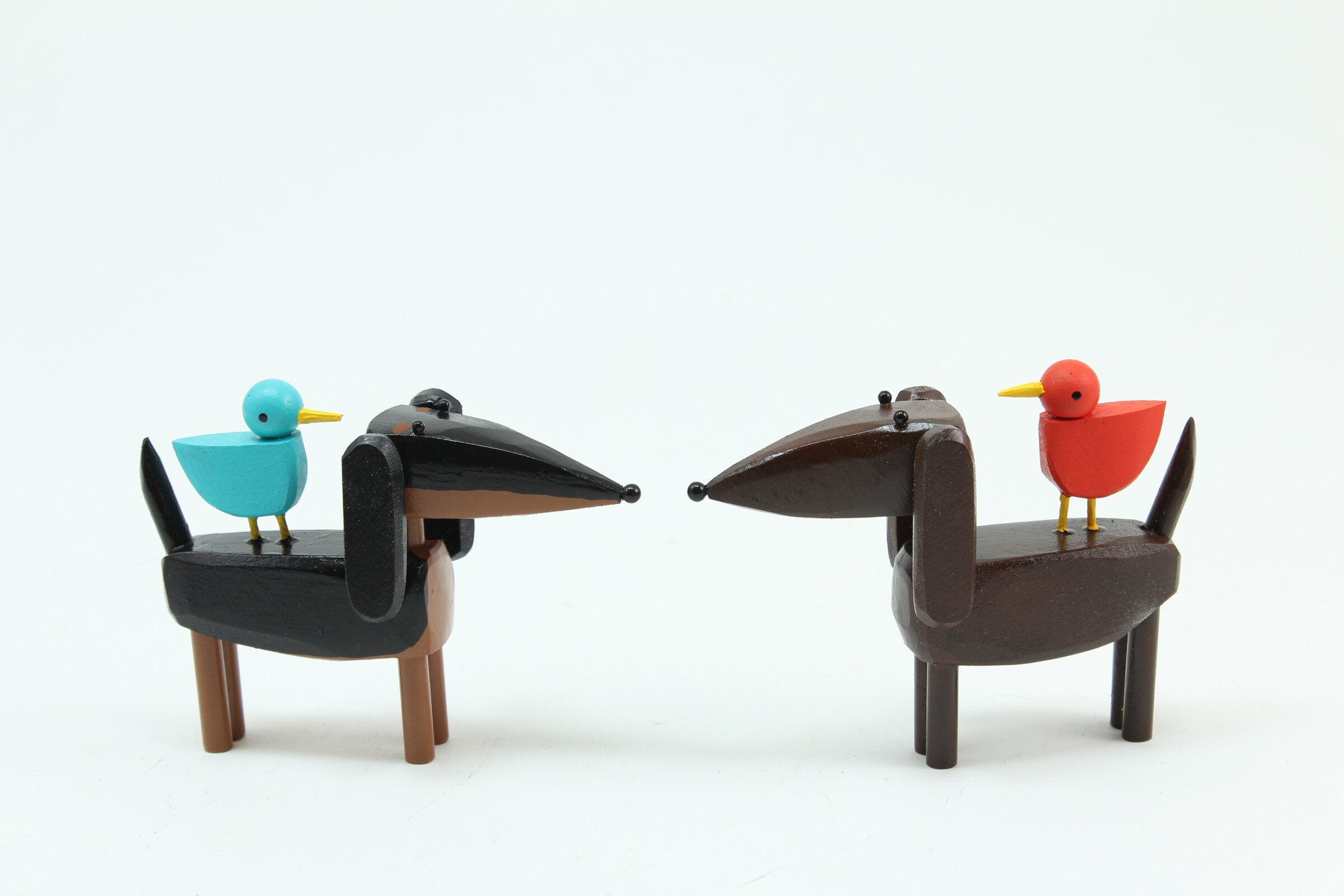 Playful Doxie Figures