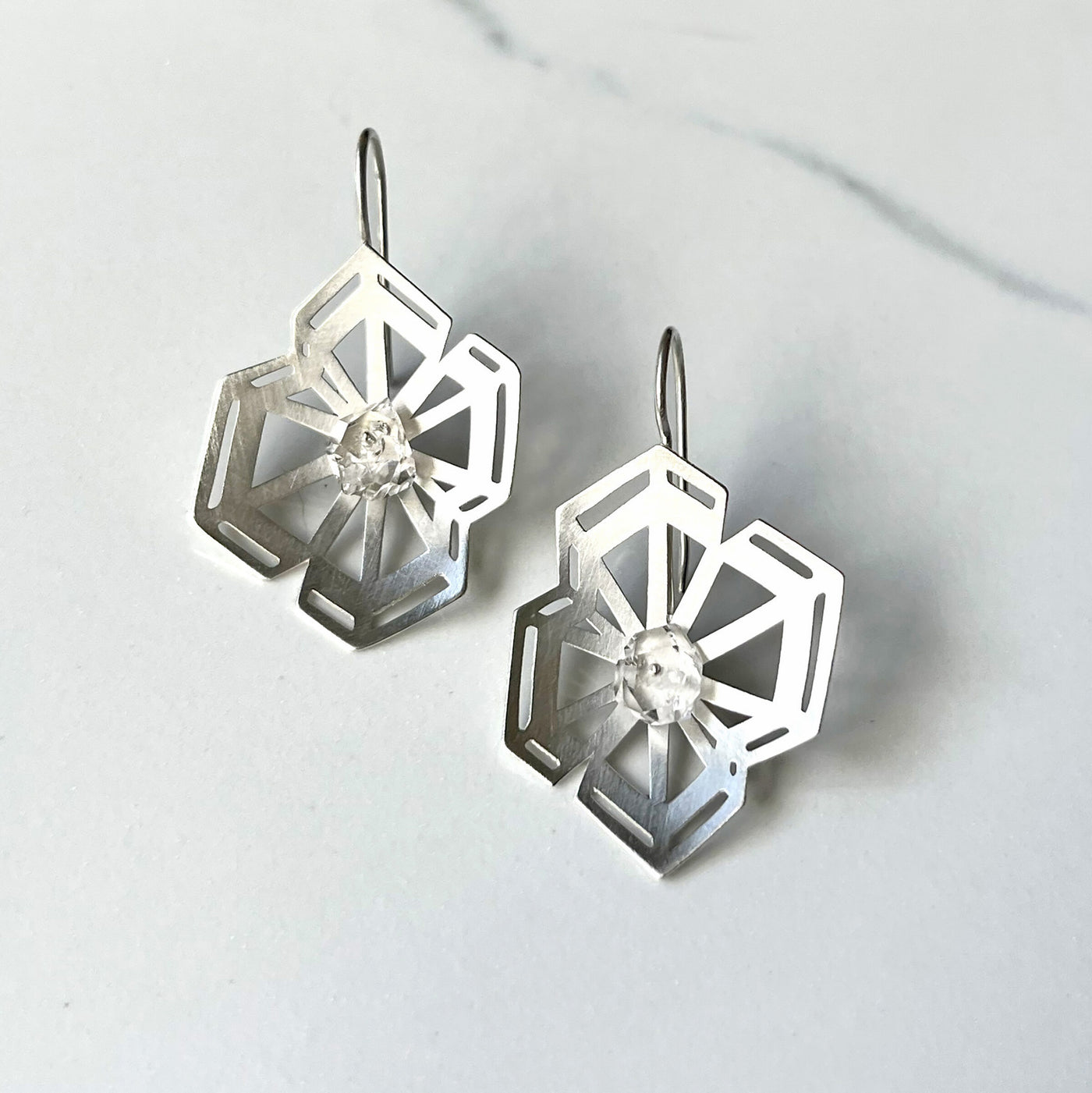 Winter Geometry Earrings
