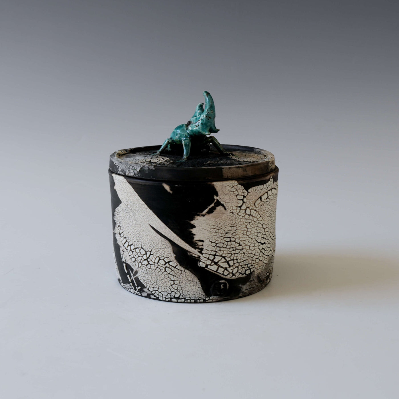 Emerald Whisper Magic Forest Porcelain Vessel