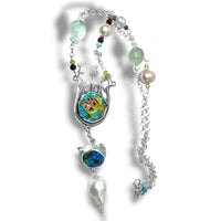 Polka Dot Fish Necklace