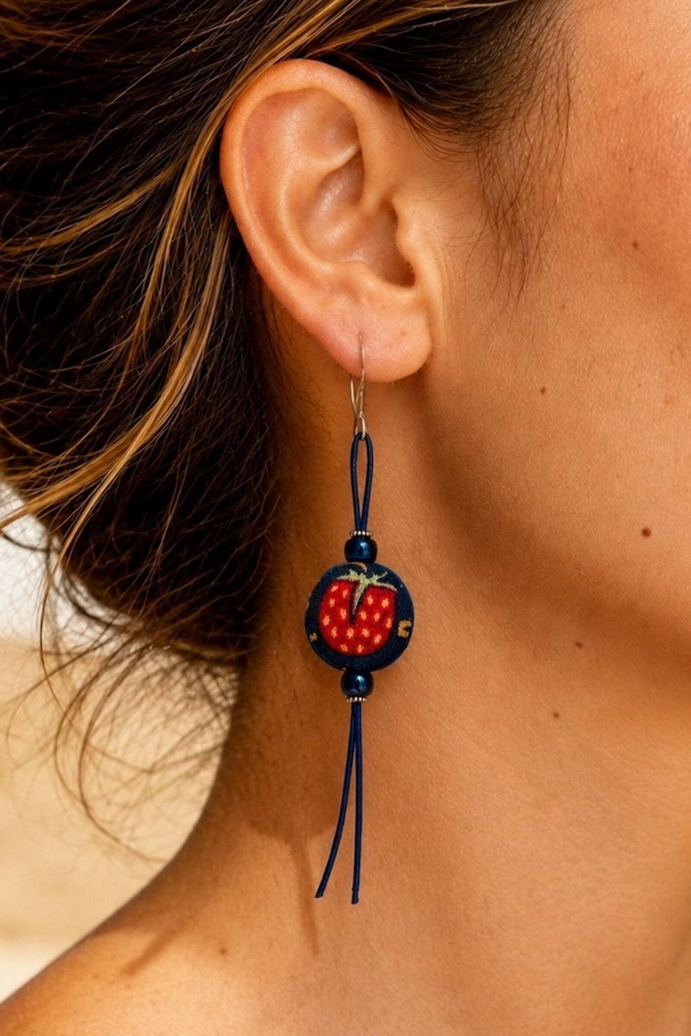 Strawberry Thief Earrings