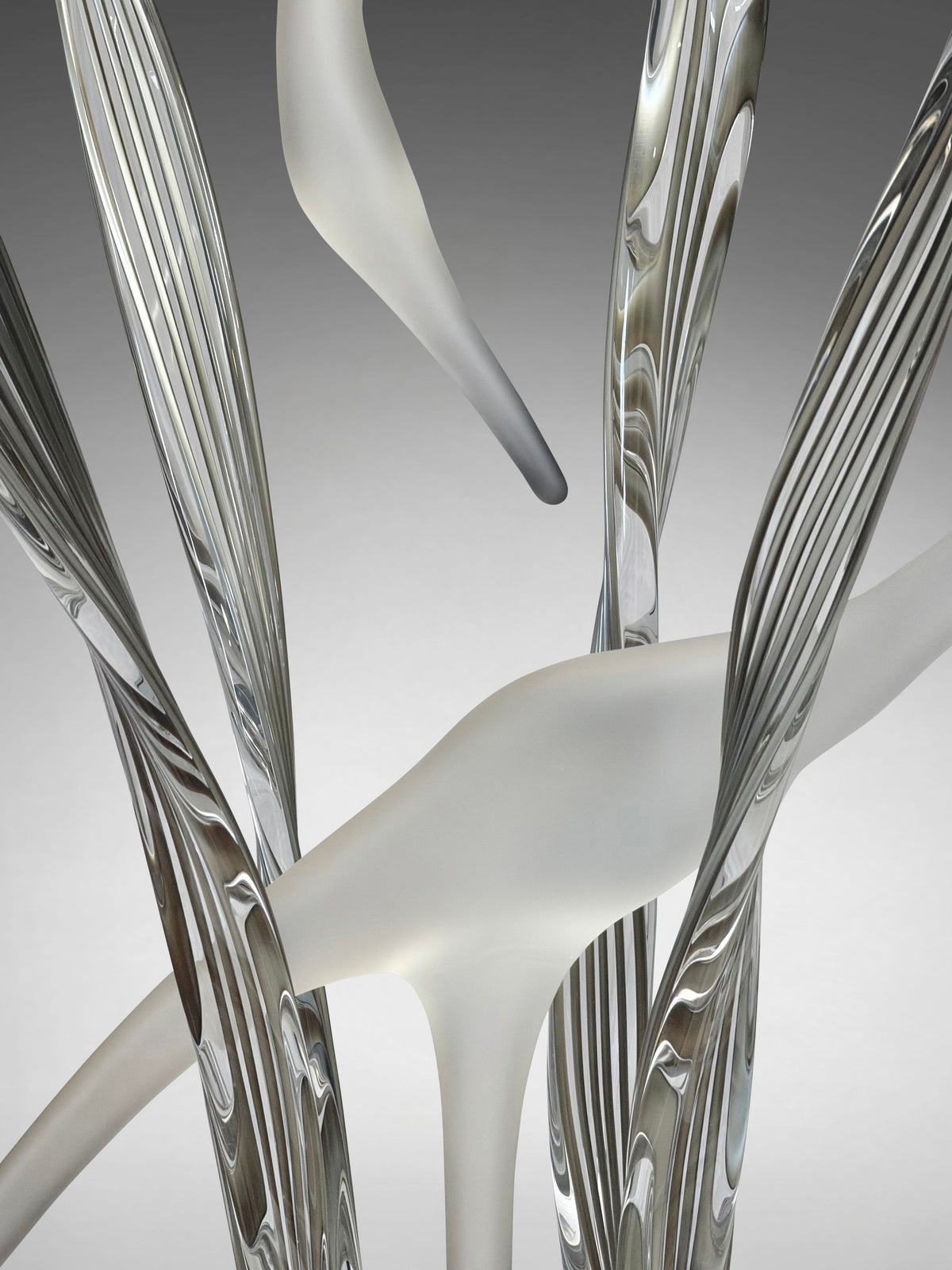 Waltzing in the Marsh, Satin Silver Smoke