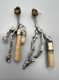 Asymmetric Sun Dancer Earrings