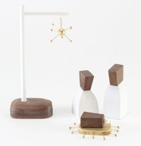 Modern Nativity Set