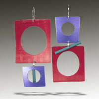 Red, Purple & Turquoise