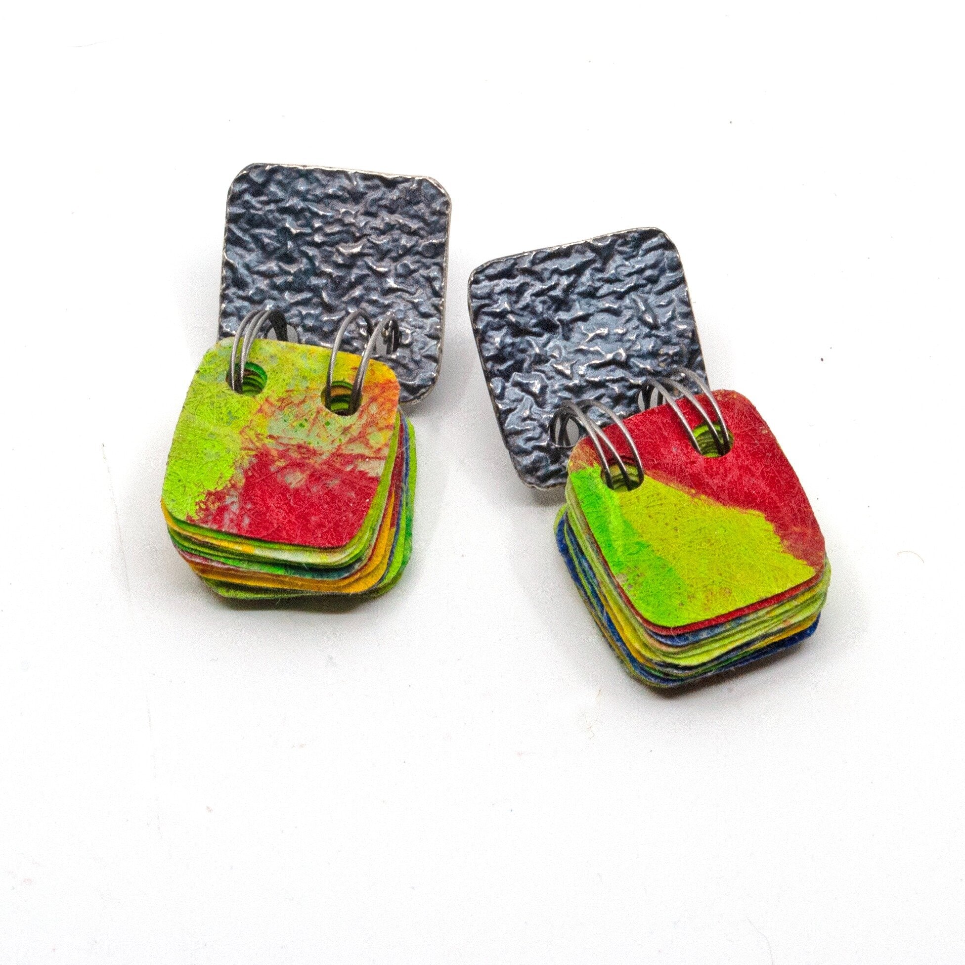 Tiny Book Earrings