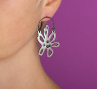 Green Pearly Earrings