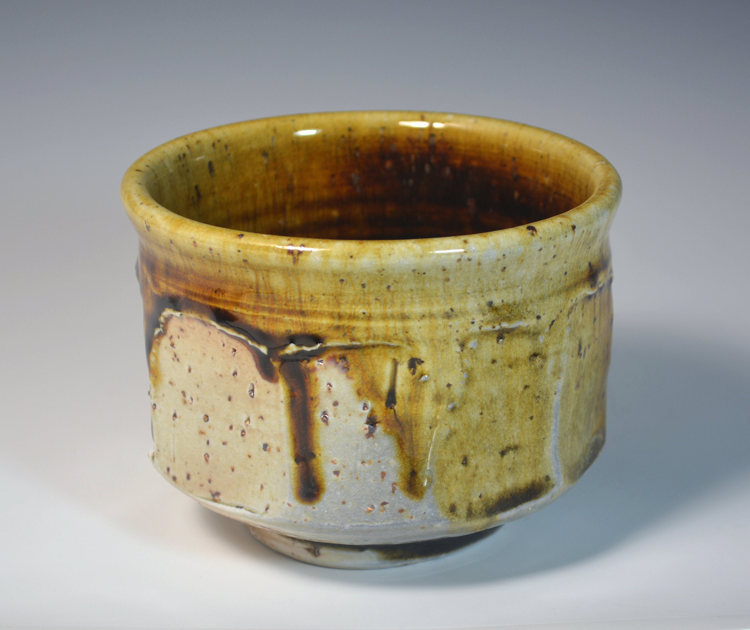 Honey Drip Temmoku Bowl