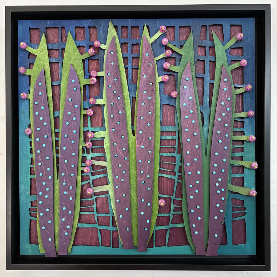 Purple Fronds