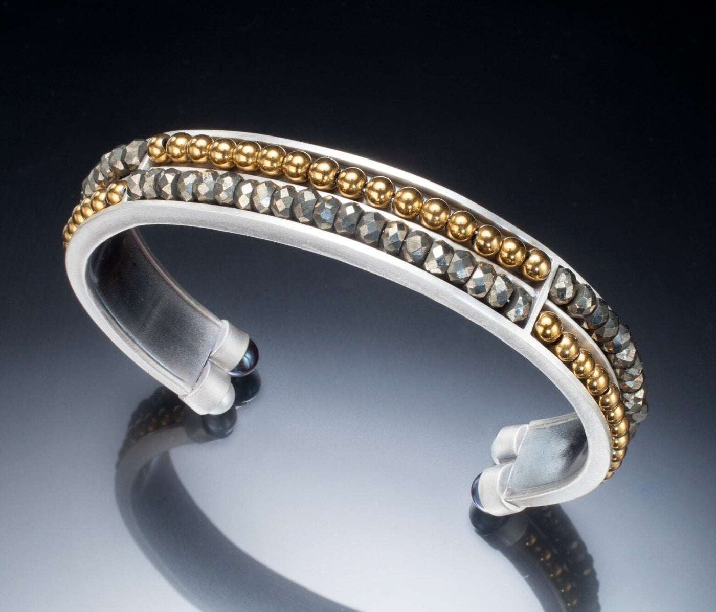 Gemstone Cuff Bracelet