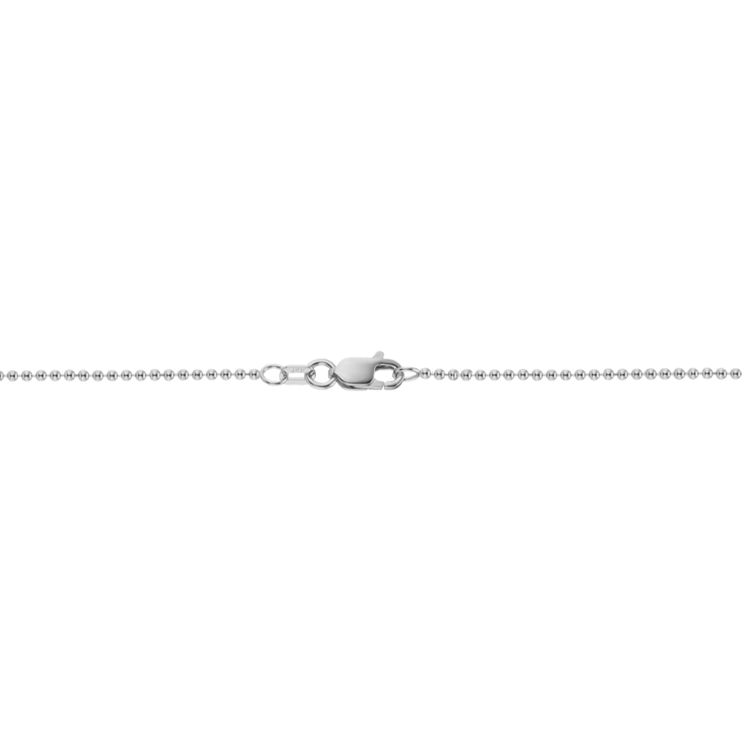 Mini Silver Squinty Eye Pendant