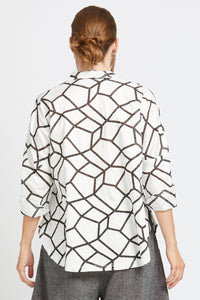 White Eyelet Contrast