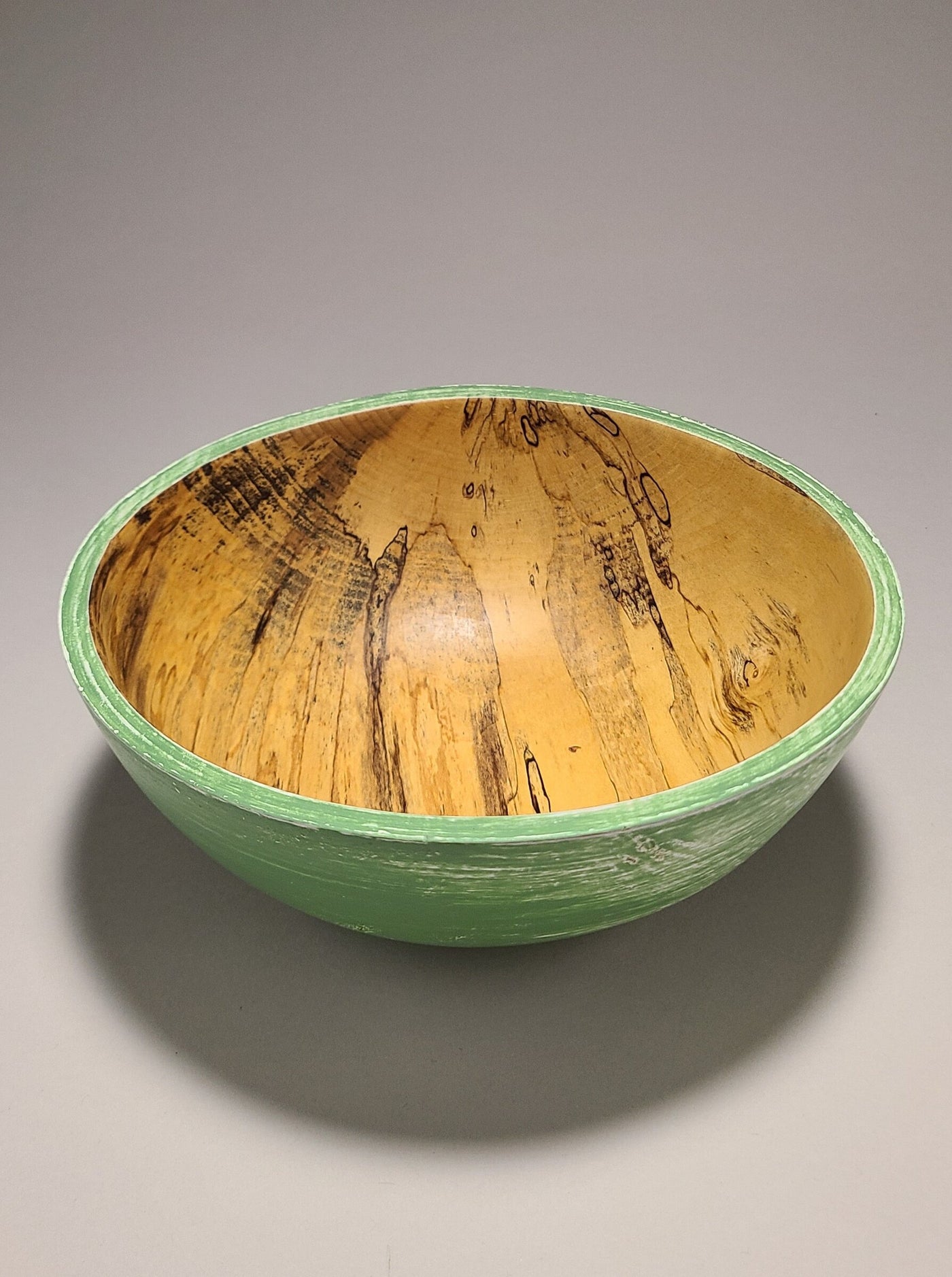 Spalted Green Maple Bowl
