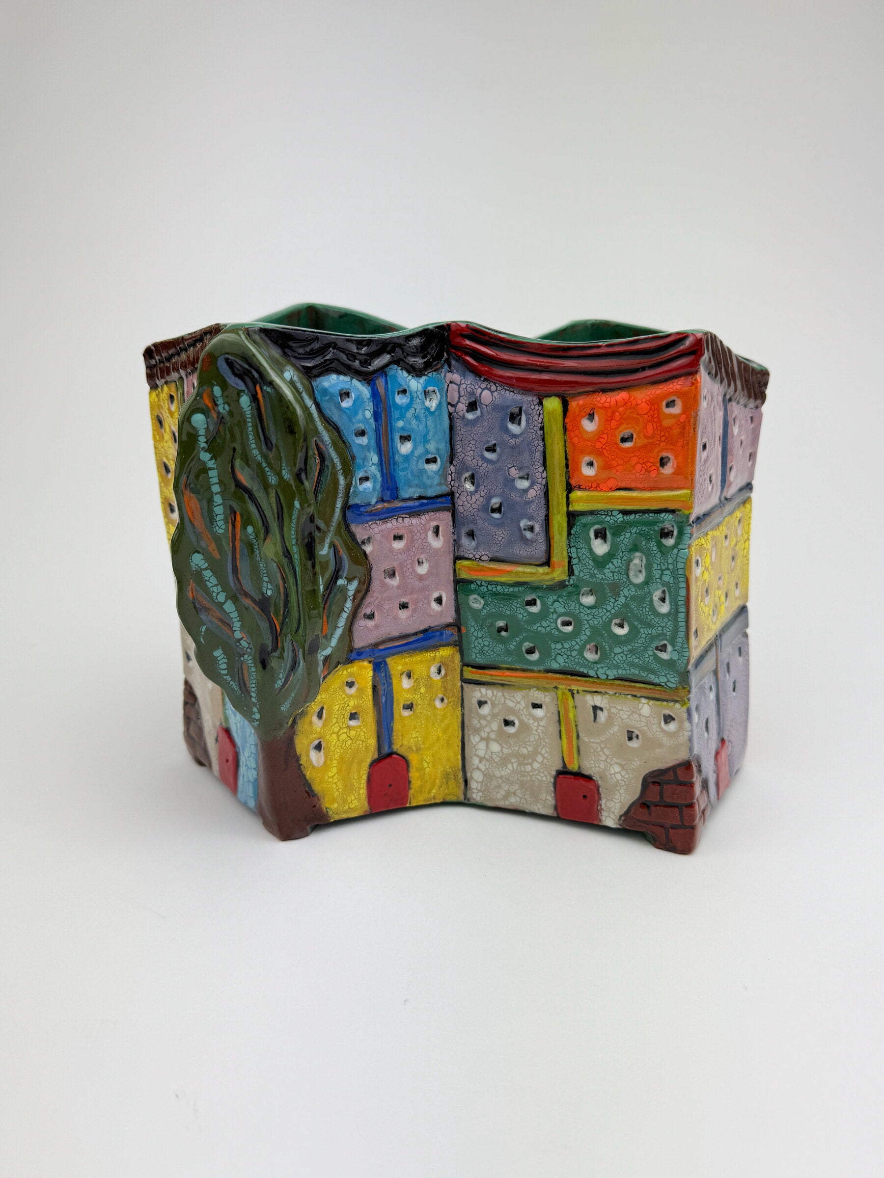 Porto Cityscape Vase