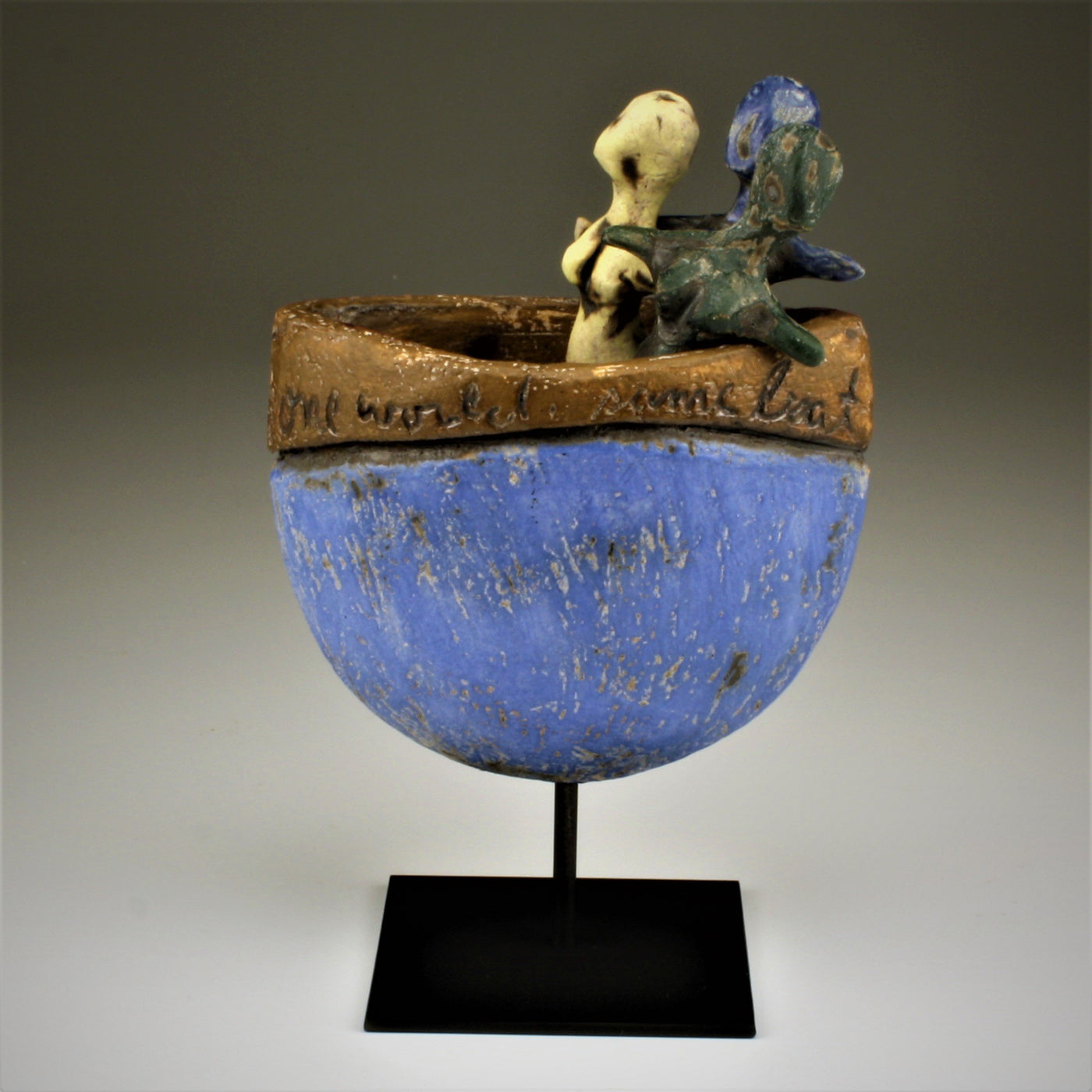 with inscription