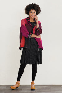side 1, shown with the milan dress and dream leggings by comfy usa and the sydney shoe by loints of holland