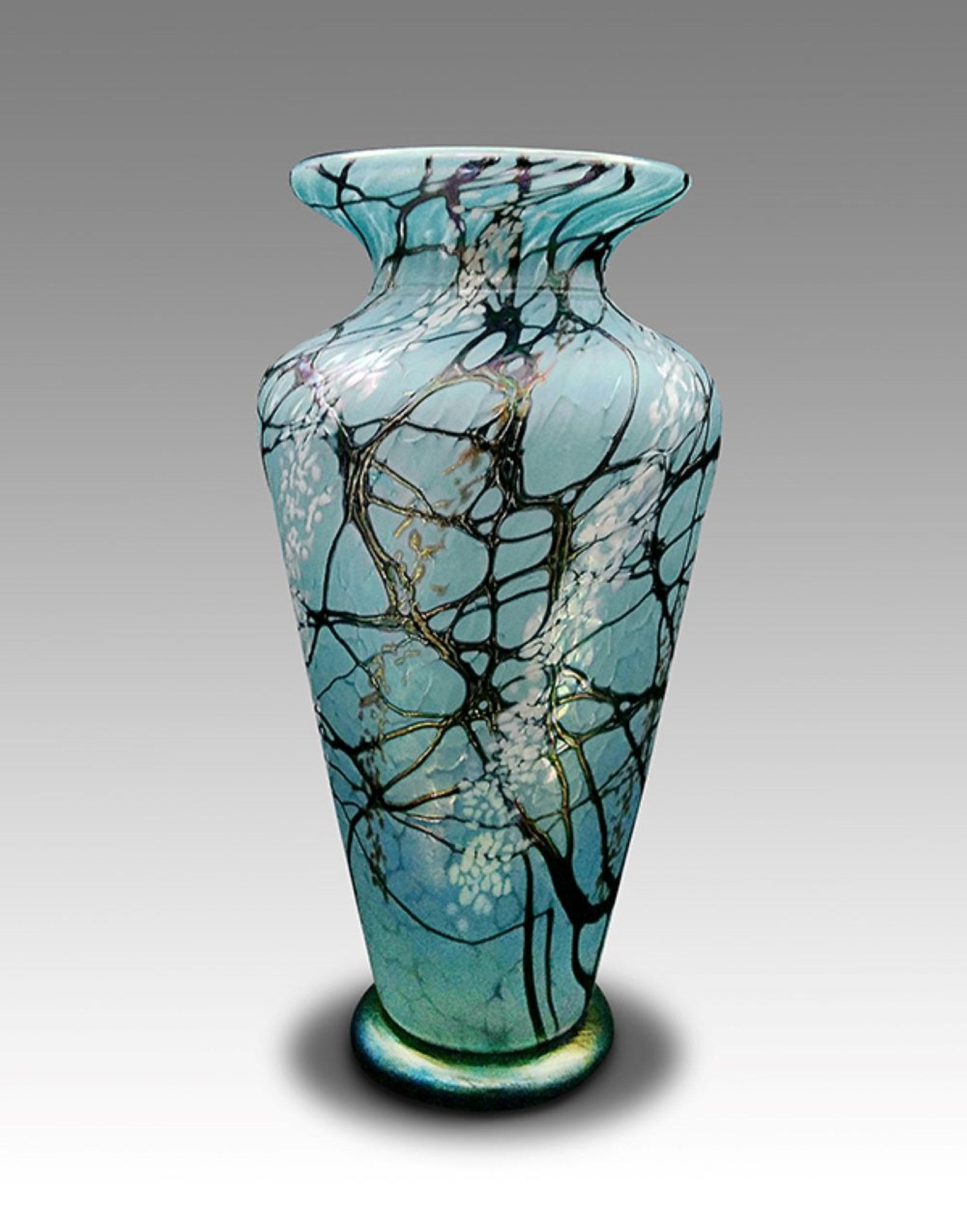 Turquoise Traditional Medium Vase TVM325